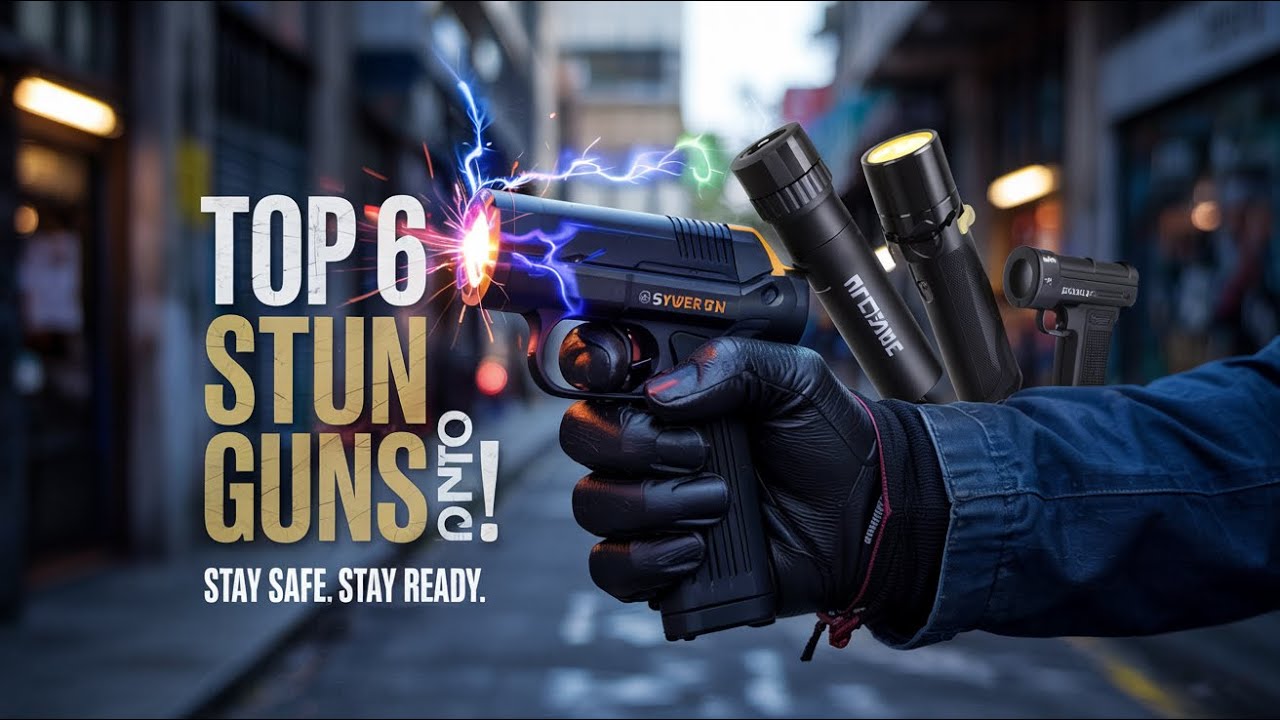 Top 6 Best Stun Gun For Self Defense 2026! 🔥