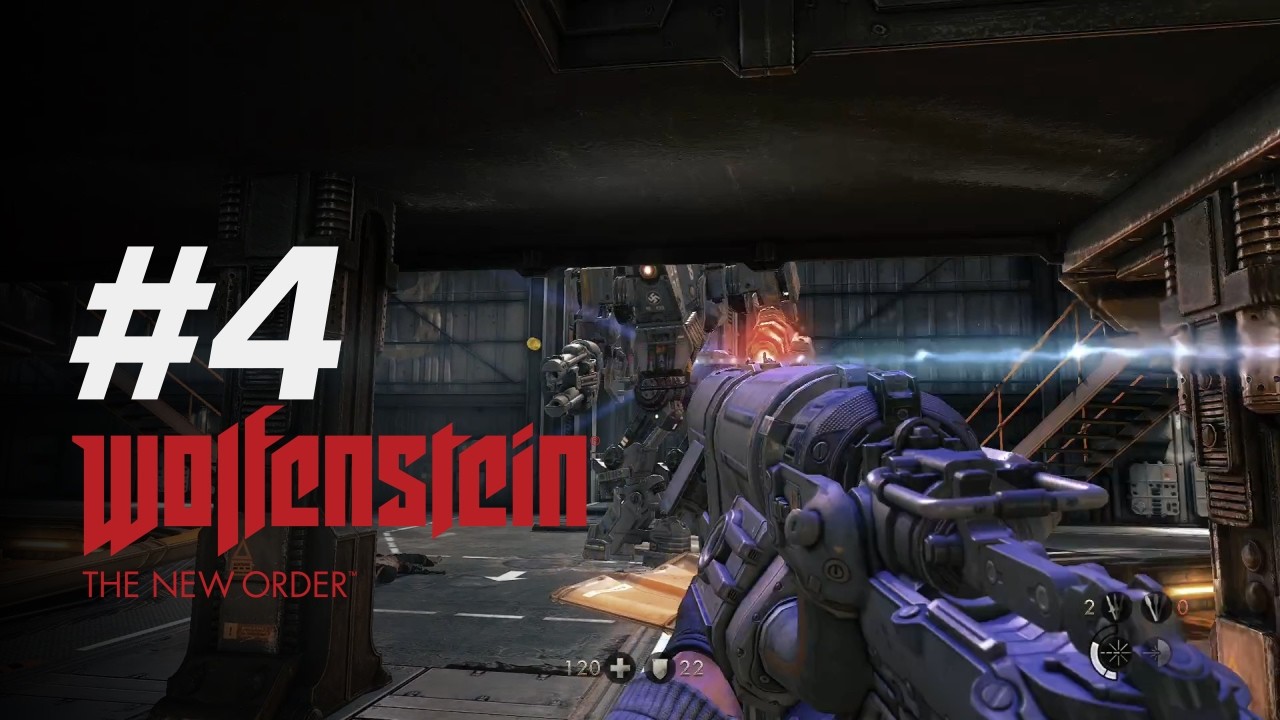 Wolfenstein: The New Order | 4. Helicópteros robados y robot destruido un día mas en el trabajo