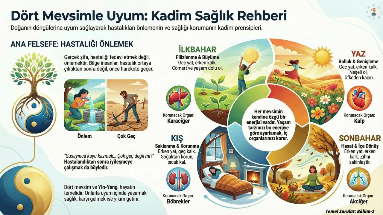 AKUPUNKTUR: Temel Sorular B&ouml;l&uuml;m 2- D&ouml;rt Mevsime Uyumlu Shen D&uuml;zeni &Uuml;zerine Kapsamlı İnceleme