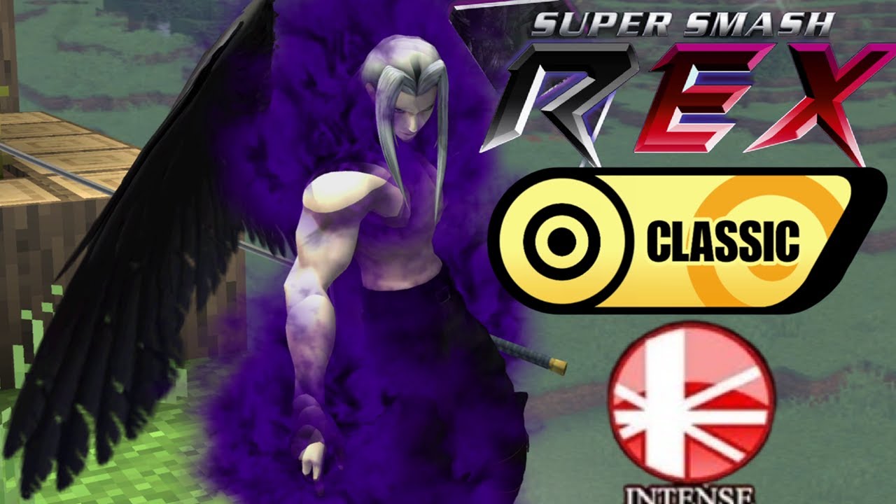 Super Smash REX Gameplay - Classic Mode with Sephiroth (Intense)
