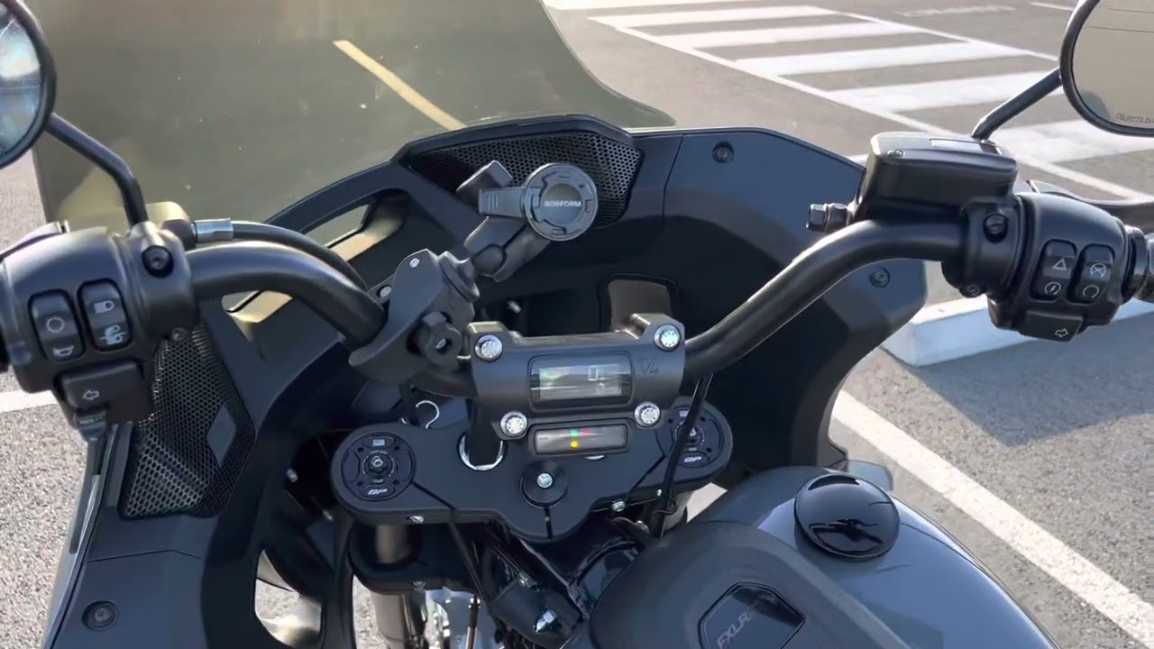 Low Rider ST- +2&rdquo; GP Cartridges Front suspension, blacked out, Star 30/30 cam sound - Harley FXLRST