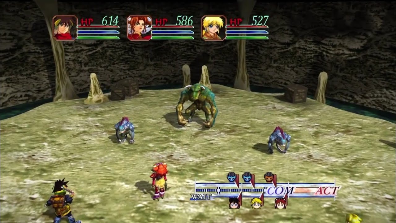 Boss - Minotaur (Hard) | GRANDIA 2