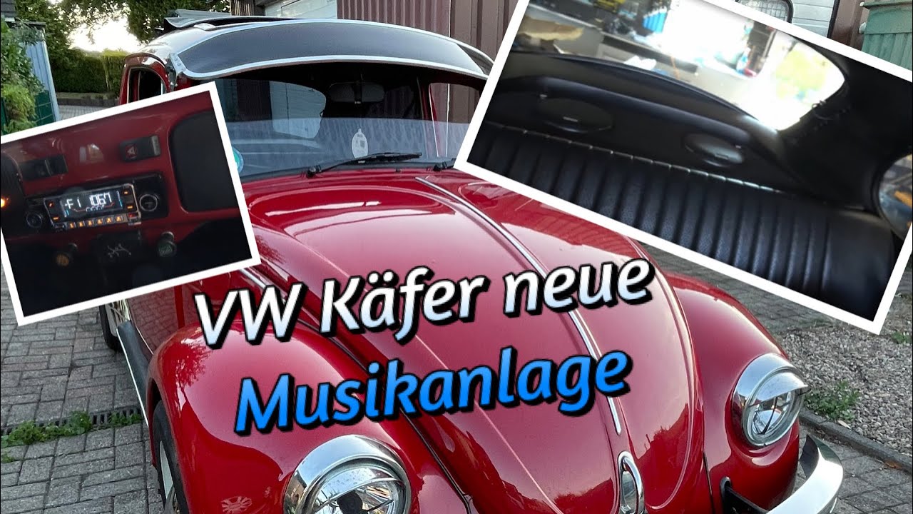 VW Käfer endlich neue Musikanlage