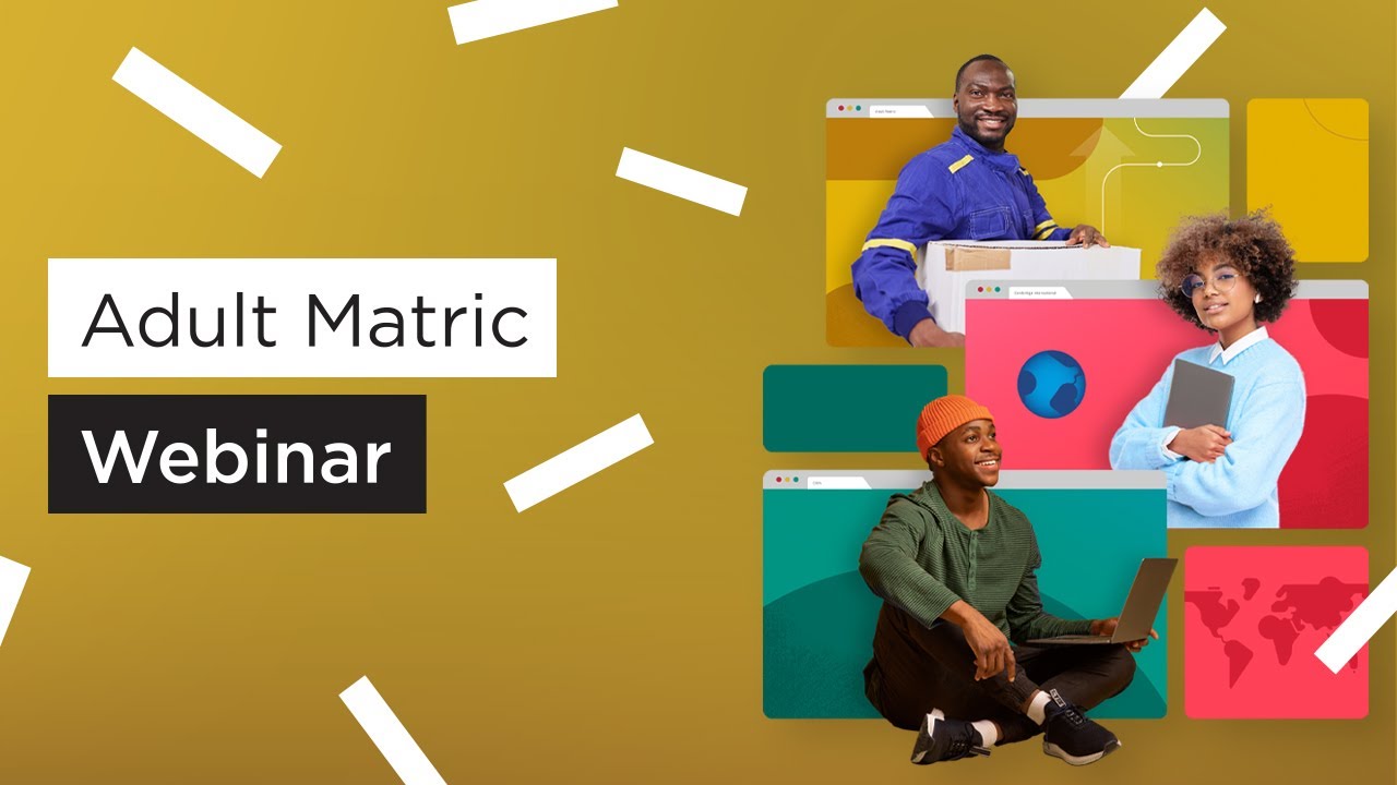 UCT Online High School Adult Matric Webinar