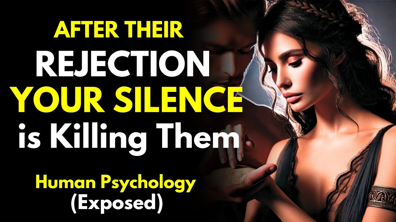 Your Silence After their Rejection is Killing Them | Stoicism