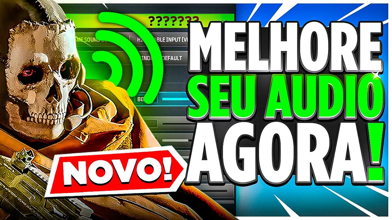 A MELHOR CONFIGURAÇÃO DE ÁUDIO PARA WARZONE! 🎧