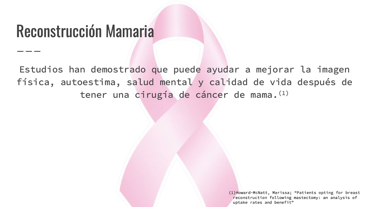 Video de Reconstrucción Mamaria para Pacientes con Cáncer de Mama