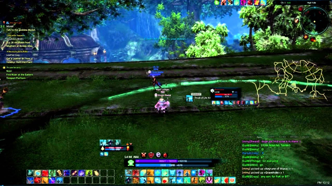 Tera Online Mystic - My first pvp on lvl 60