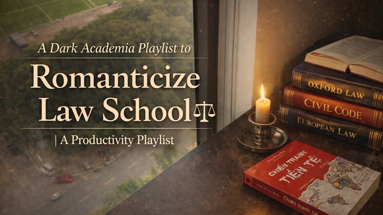 ⚖️ A Dark Academia Playlist to Romanticize Law School
