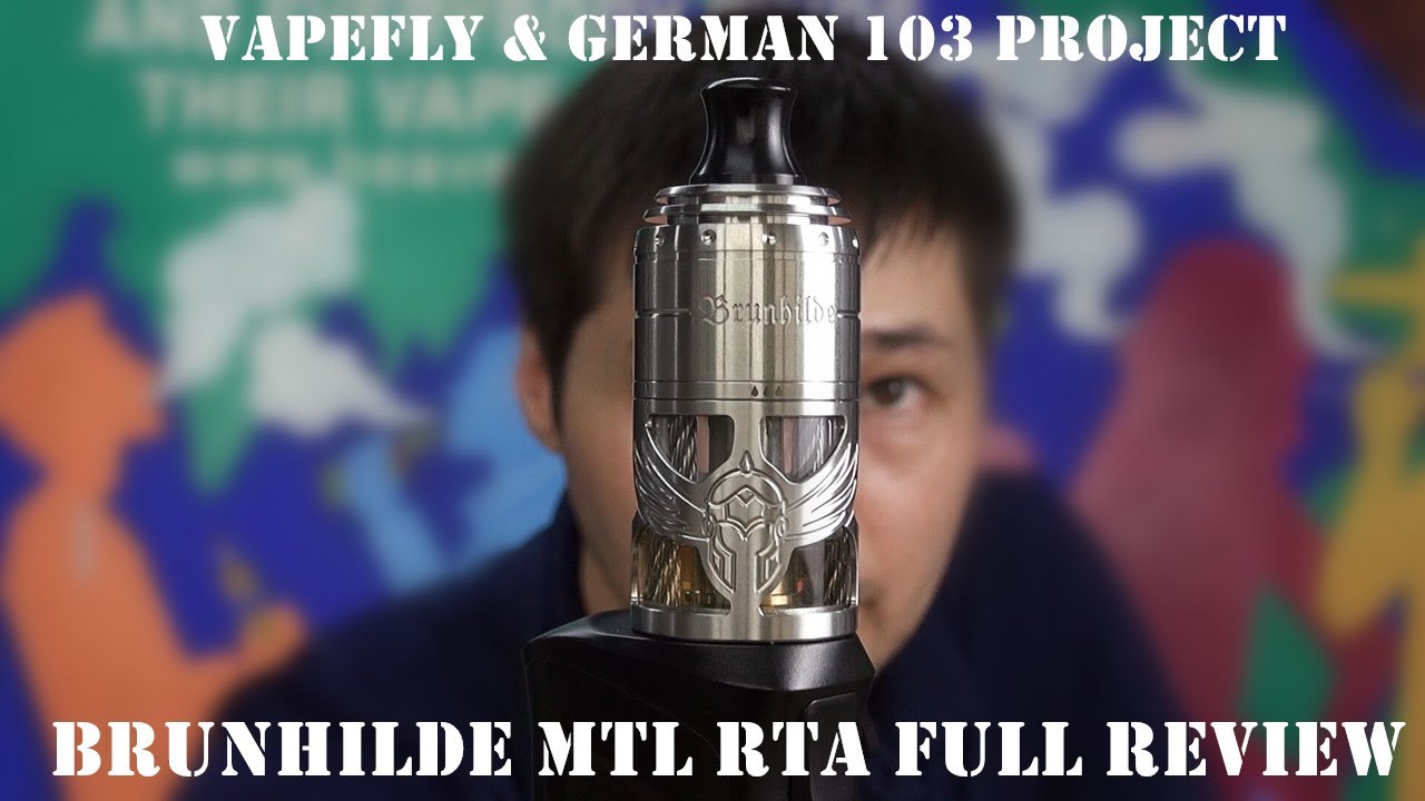 Vapefly Brunhilde Top Coiler MTL RTA | Best Juice Capacity MTL Tank in 2019?