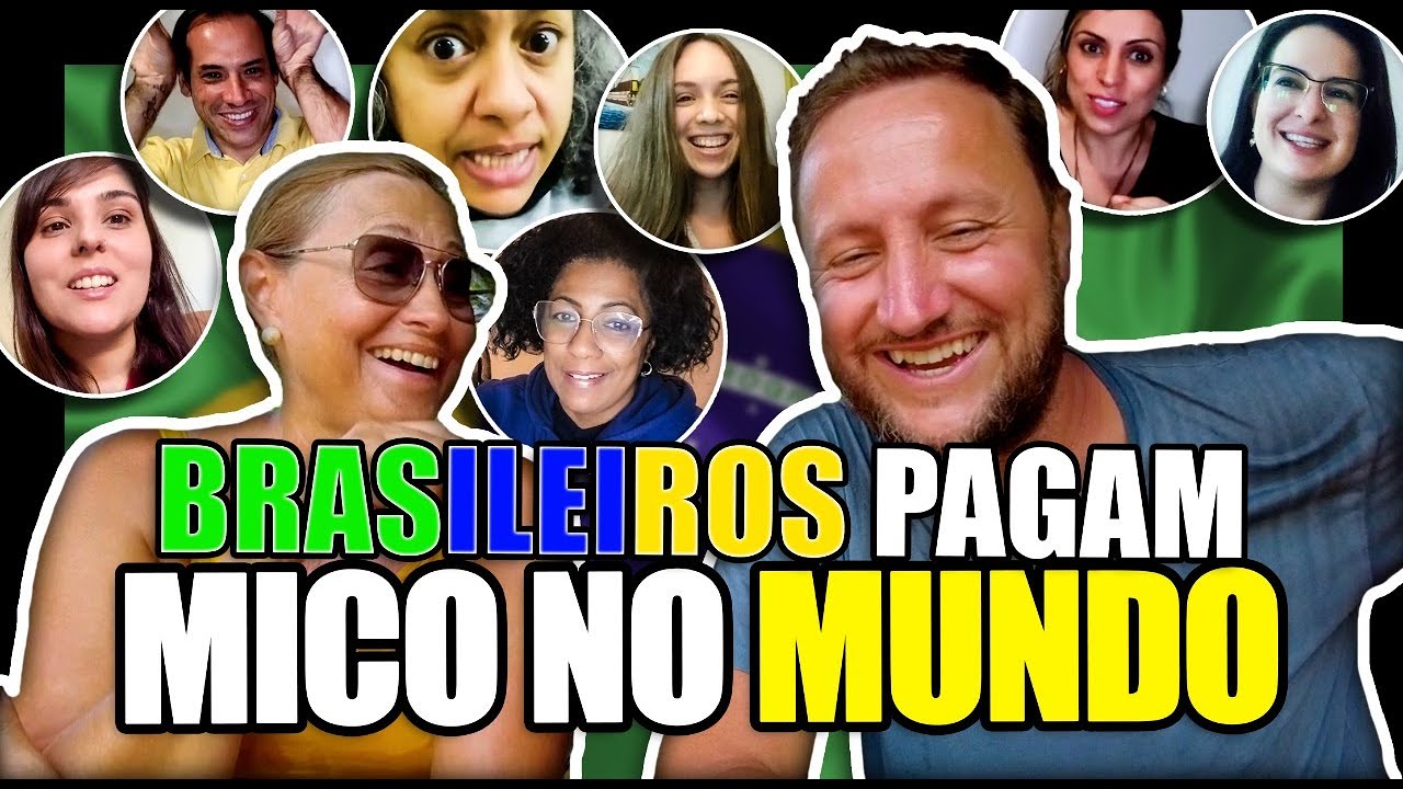 REAGINDO a BRASILEIROS🇧🇷 PAGANDO MICO pelo MUNDO! Com a SOGRA GRRÓRIA