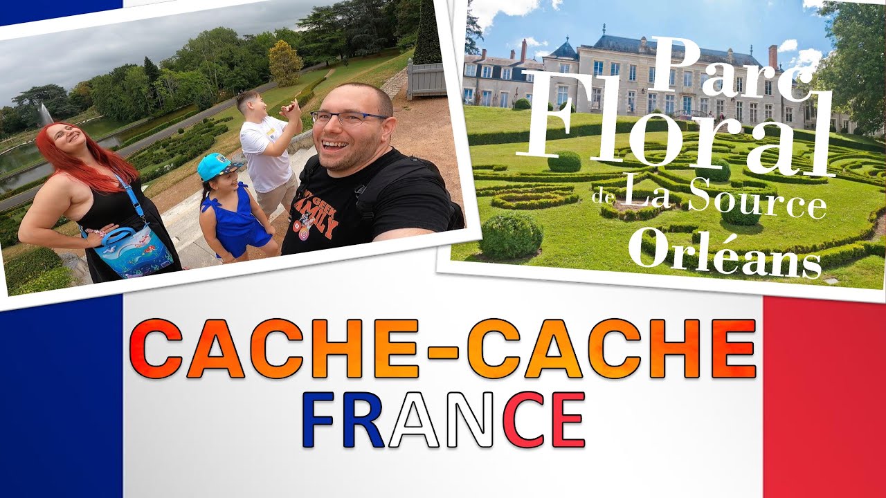 ON JOUE A CACHE CACHE DANS UN PARC A ORLEANS (Et c'est un très grand parc)