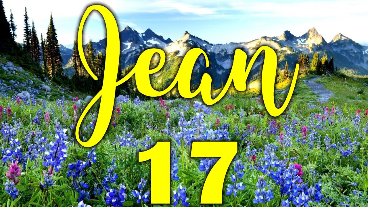 Evangile selon Jean - Chapitre 17 (Version Louis Segond révisé - Colombe - 1978)