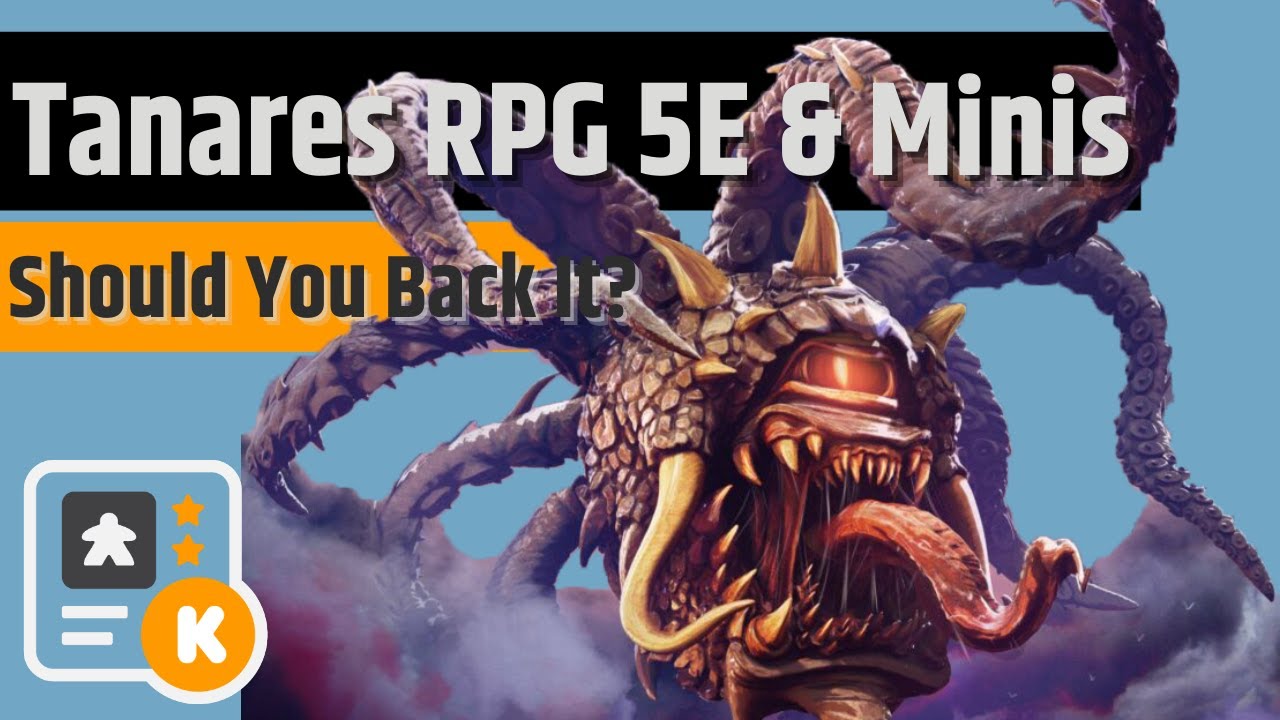 Tanares RPG 5E - Should You Back It?