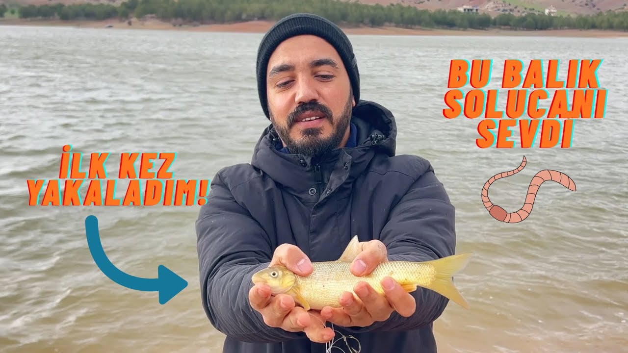 🎣 Solucanla Balık Avı | Bu Balığı İlk Defa Yakaladım!