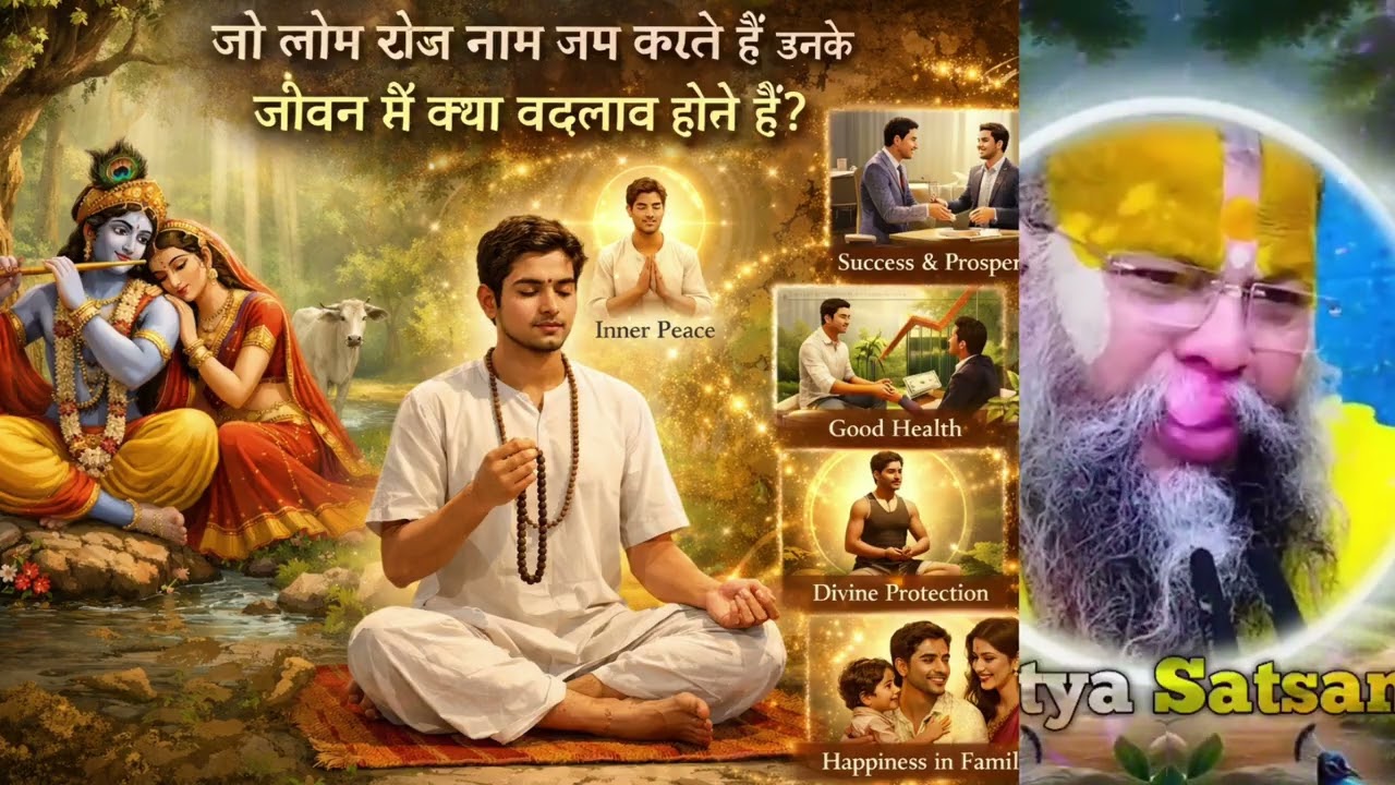 अगर ये सुन लिया तो निरंतर नाम जपचलने लगेगा If you hear this,continuous chantingwill begin. 