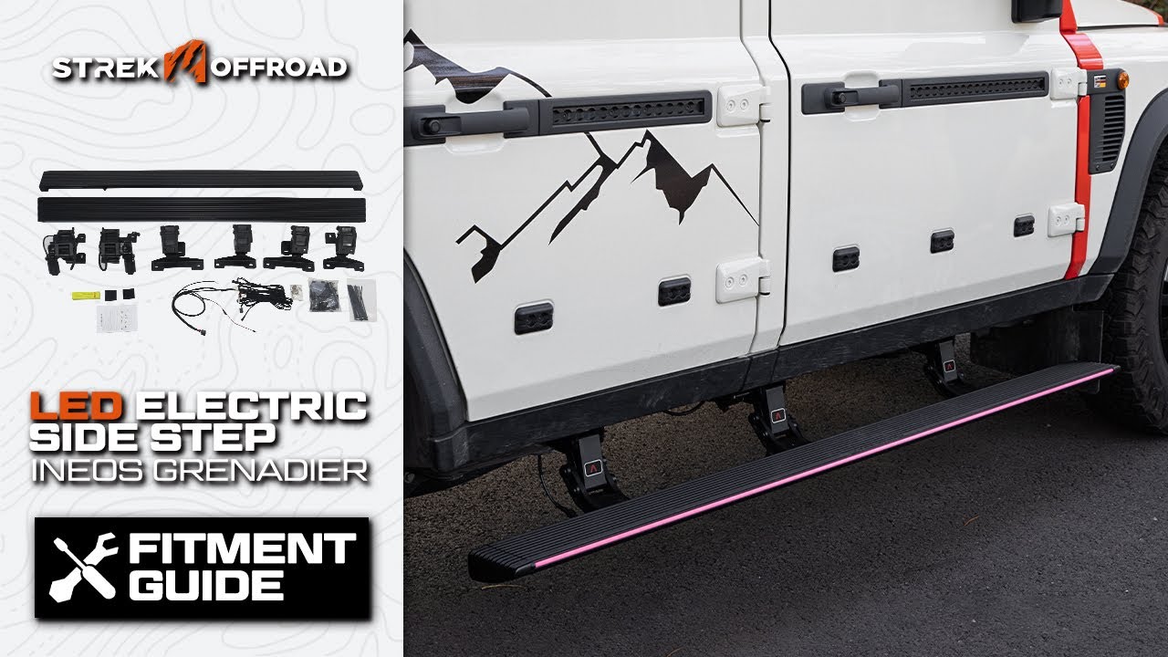 FITMENT GUIDE | HOT TO FIX LED ELECTRIC SIDE STEP FOR INEOS GRENADIER 2025