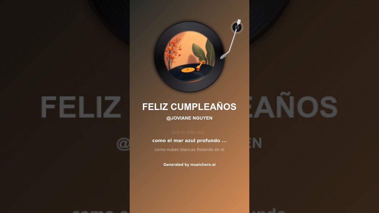 FELIZ CUMPLEAÑOS 