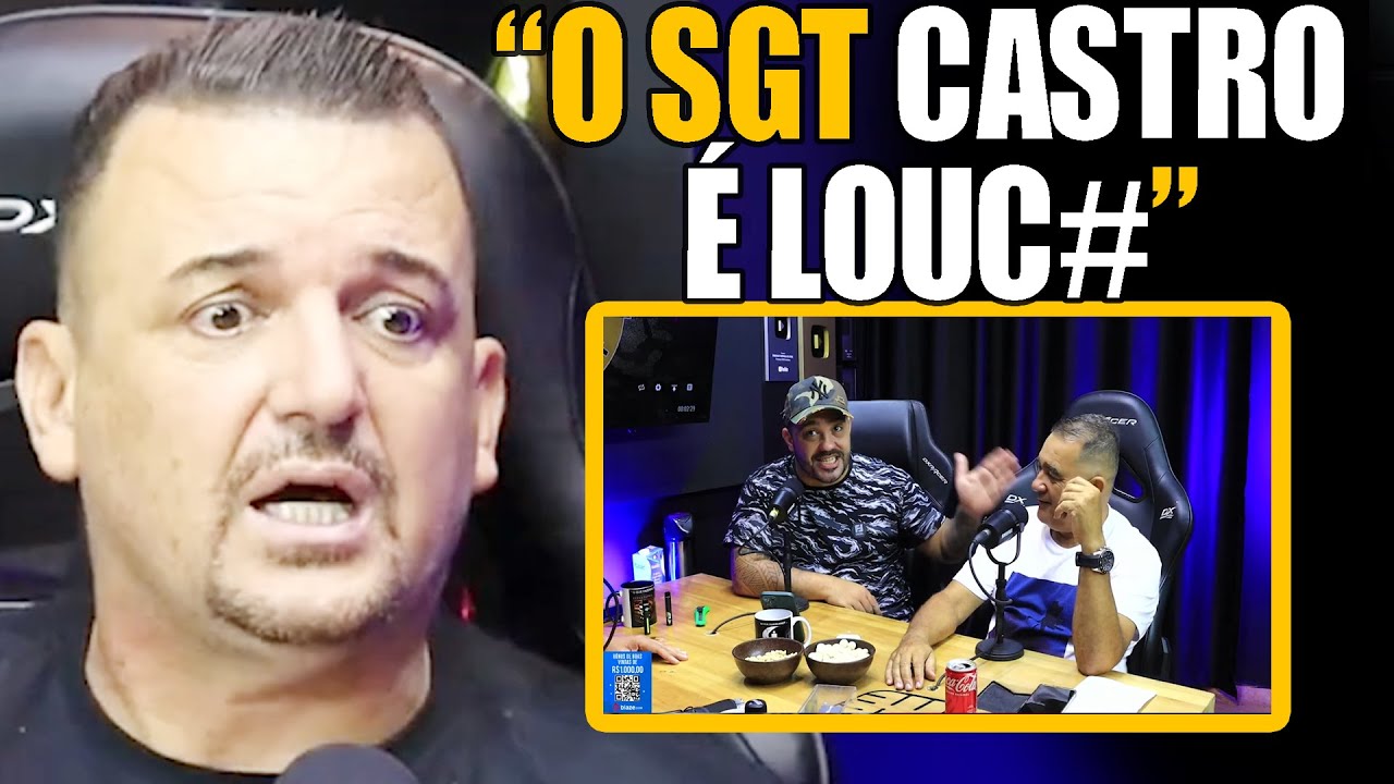 O SGT CASTRO COLOCOU O F#Z1L NA CARA DO TENENTE E