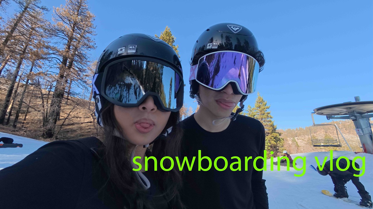 Snowboarding trip