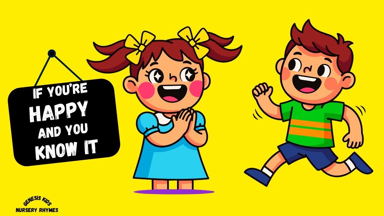 If You’re Happy and You Know It 👏 | Fun Nursery Rhyme for Kids & Toddlers