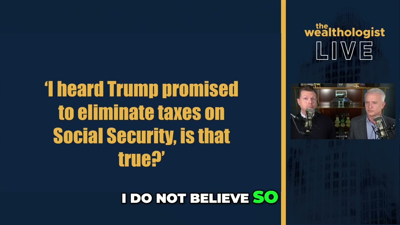 Trump's SHOCKING Social Security Tax Promise!