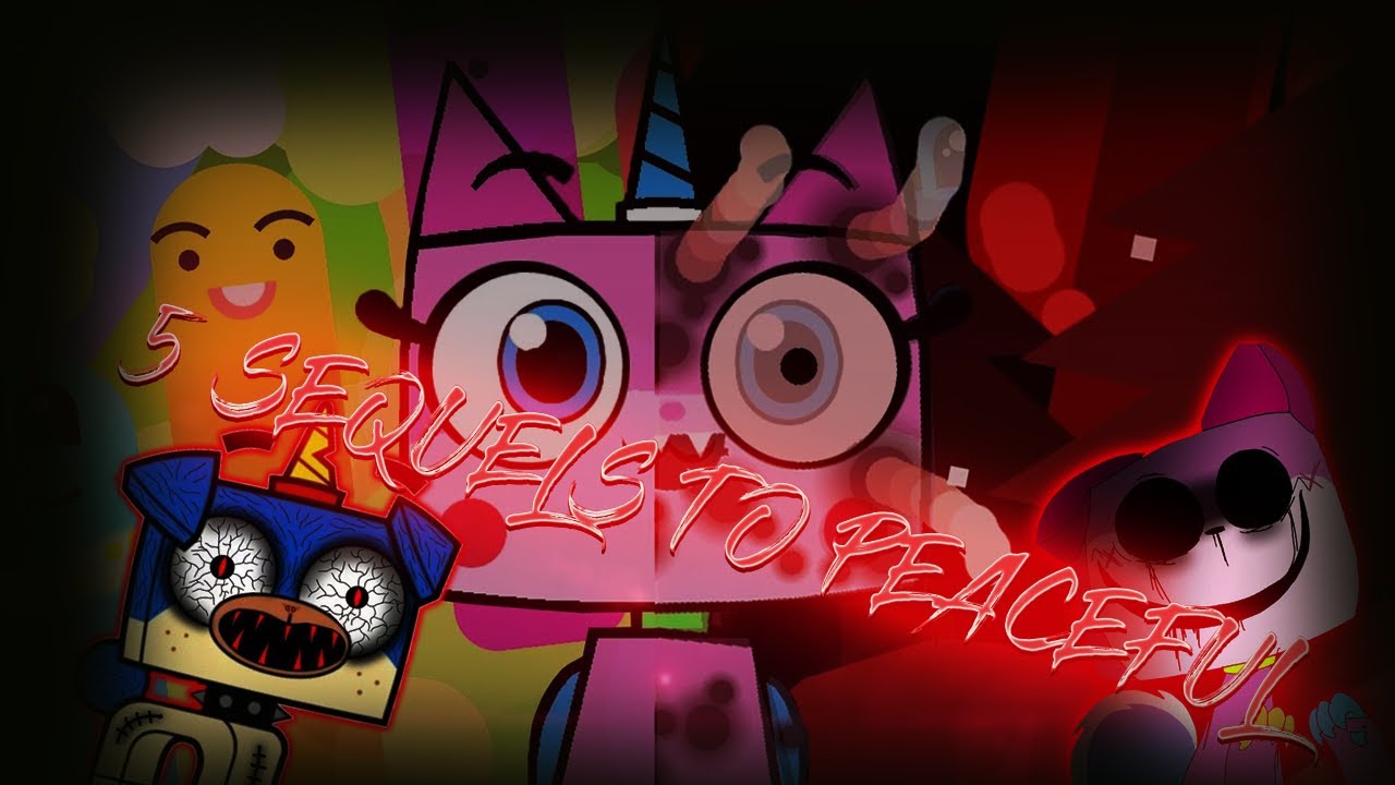 Top 5 SEQUELS To PEACEFUL Geometry dash 2.11