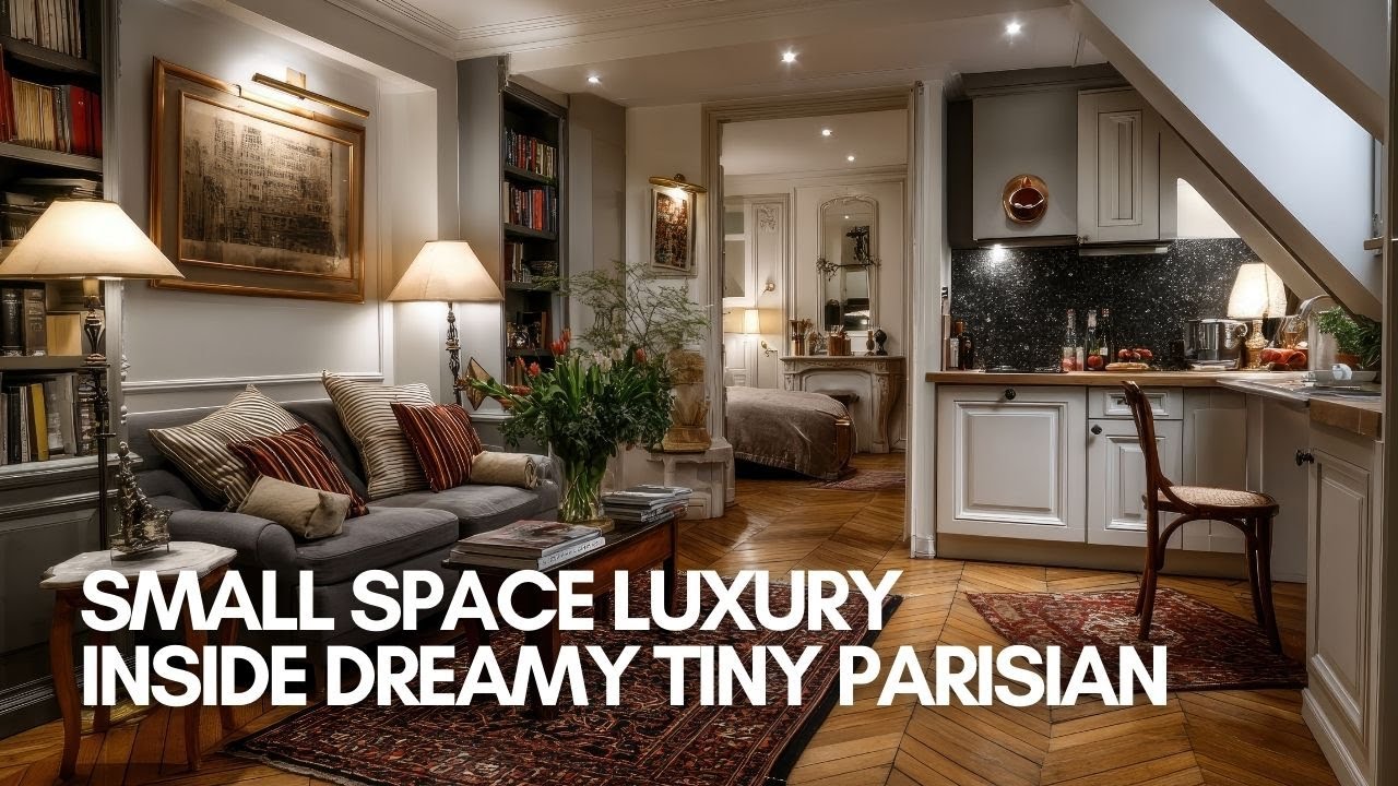 Small Space Luxury | Inside Dreamy Tiny Parisian Flats with Chic Design Tips
