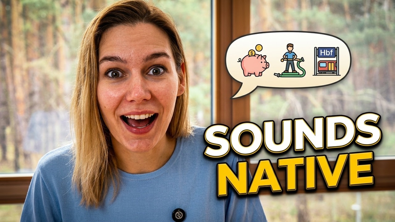 20 German Idioms You Need Every Day - Deutsche Redewendungen für JEDEN TAG