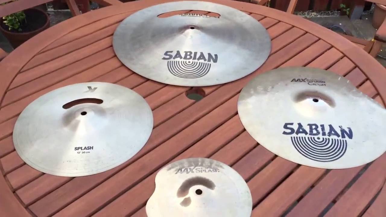 4 cymbals repaired in 4 hours