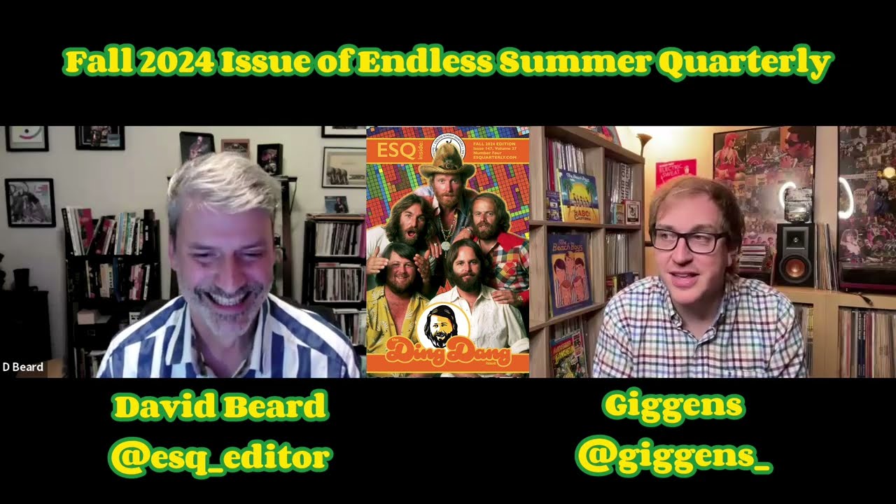 Interview With David Beard of Endless Summer Quarterly:  September 2024!