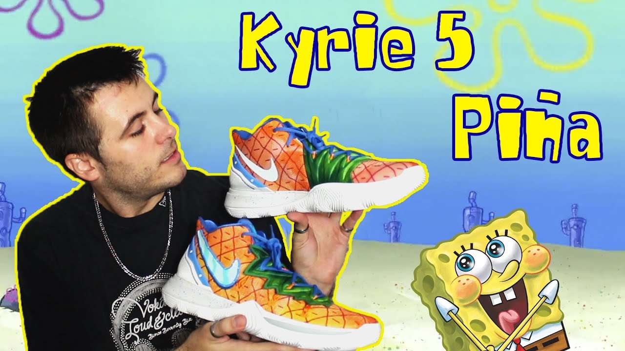 KYRIE 5 PINEAPPLE HOUSE Español (Review + on feet) 🍍| Fuenkio