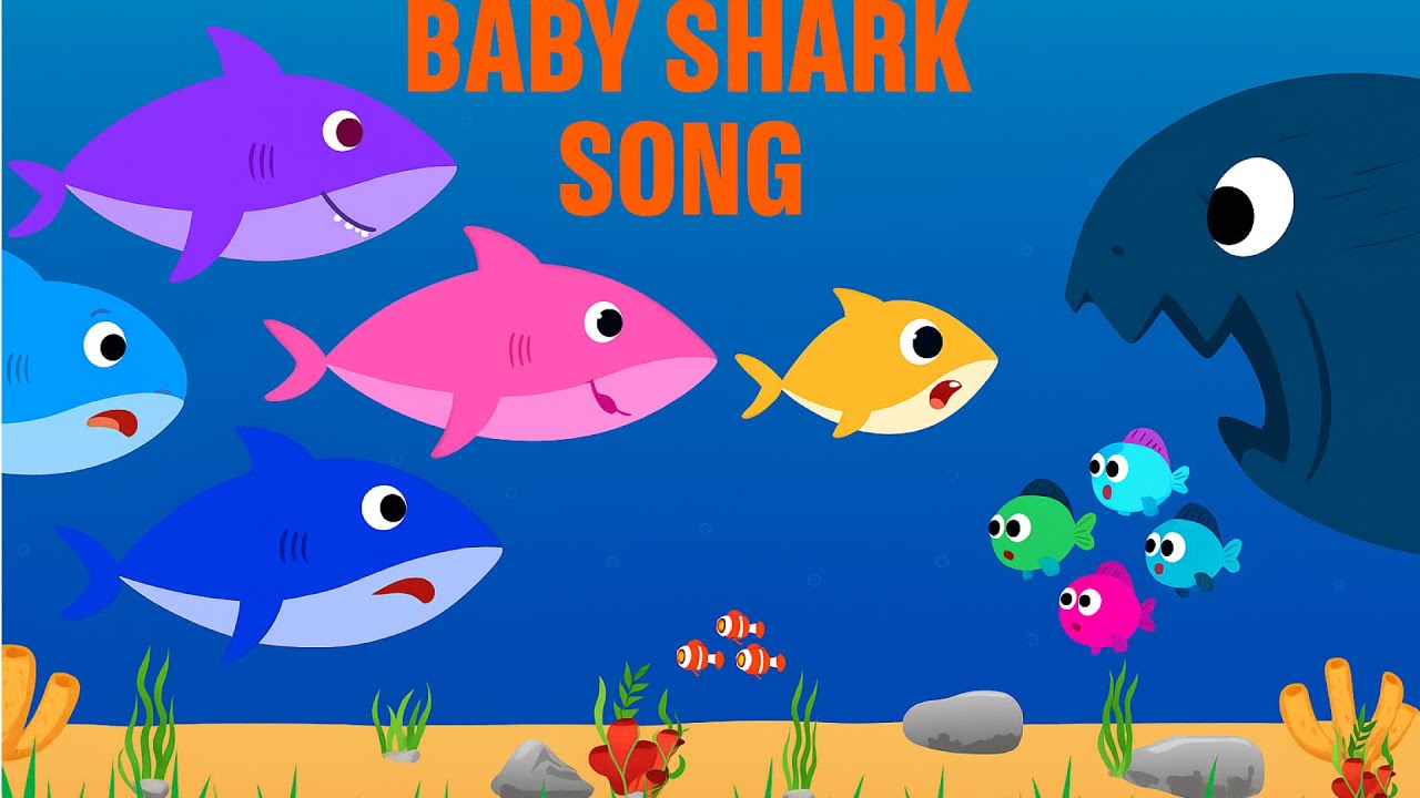 Baby Shark Song for Kids | Most Viewed Baby Shark Song | Fun Shark Song for Children | Nursery Rhyme