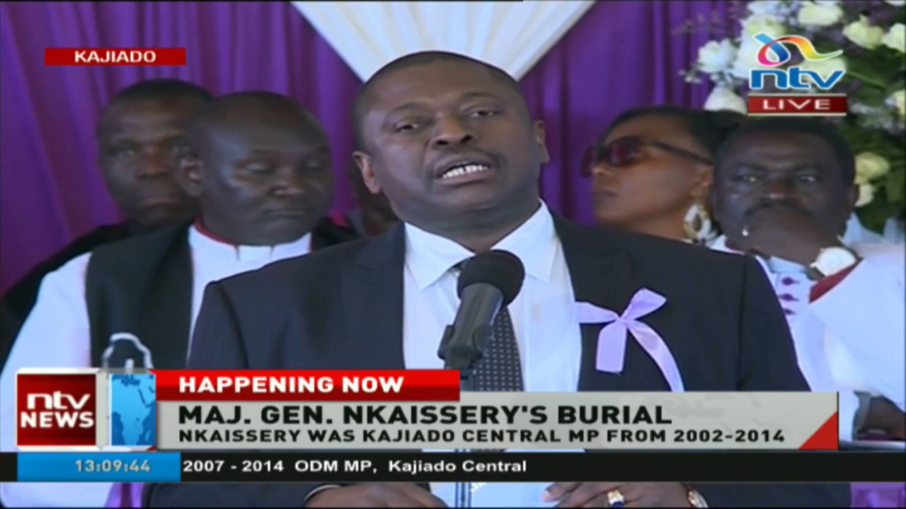 General Mwathethe: Let's love Kenya just as Nkaissery did