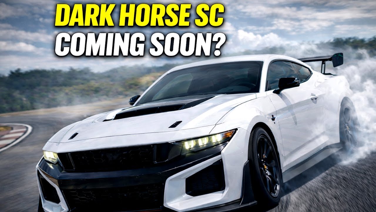 2026 Mustang Dark Horse SC Could Be Ford’s Wildest Mustang Yet