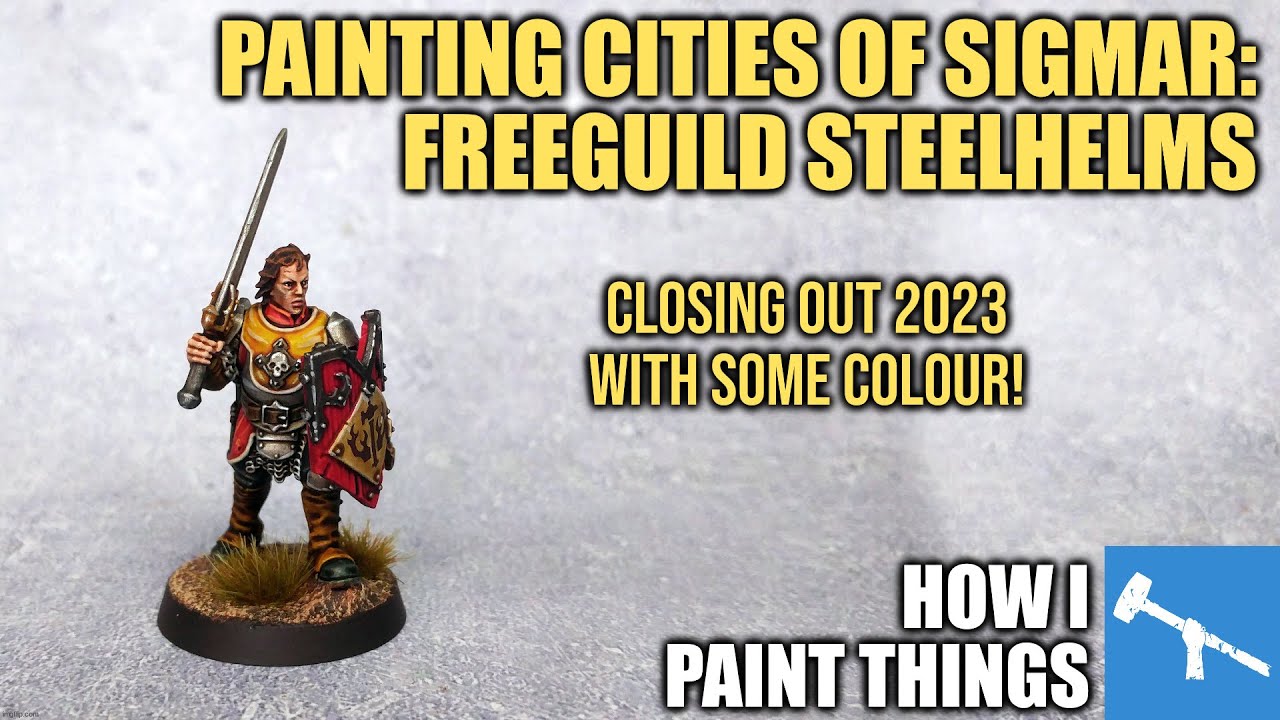 Painting Freeguild Infantry - Cities of Sigmar, Battle-Ready & Beyond [How I Paint Things]