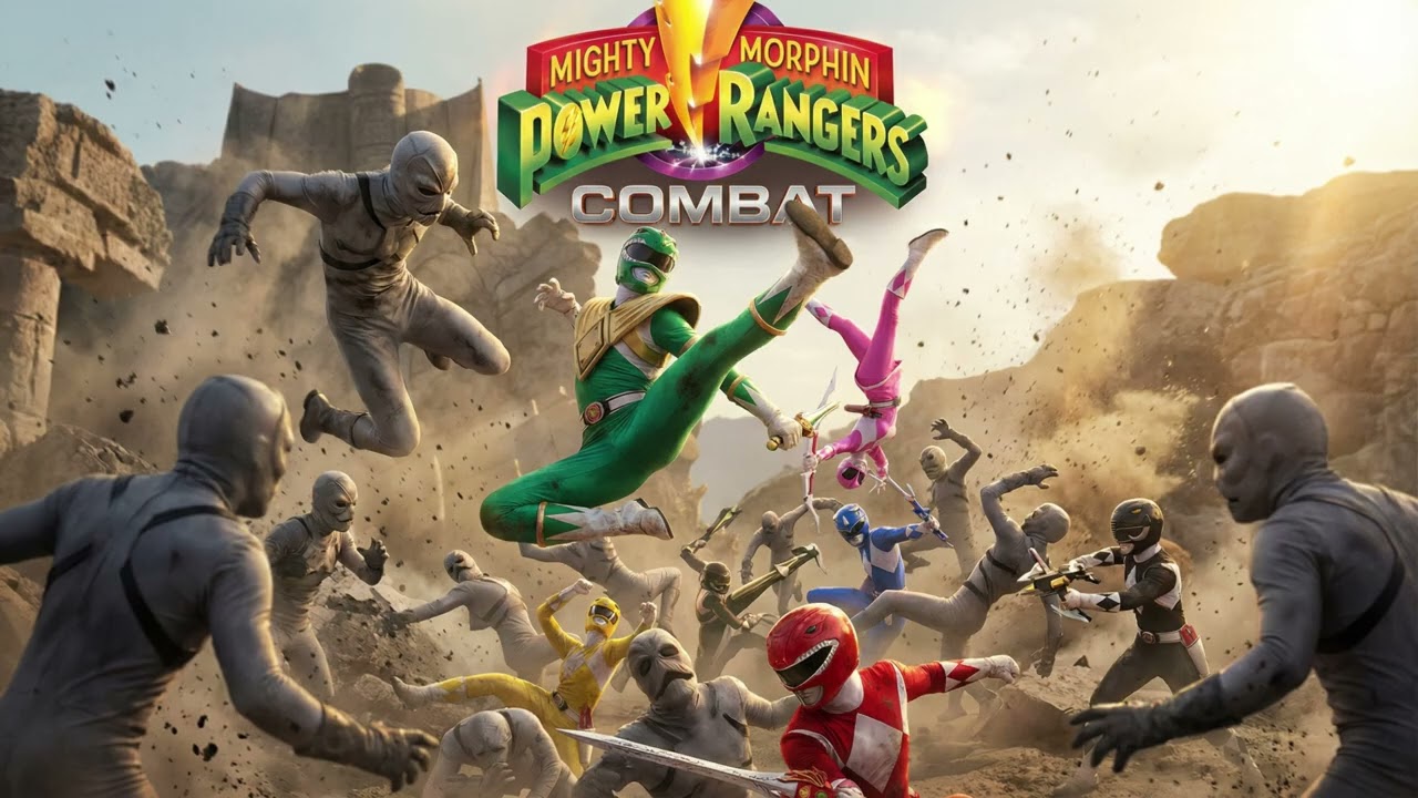 Combat! An AI Metal Cover of the Power Rangers Combat Song!