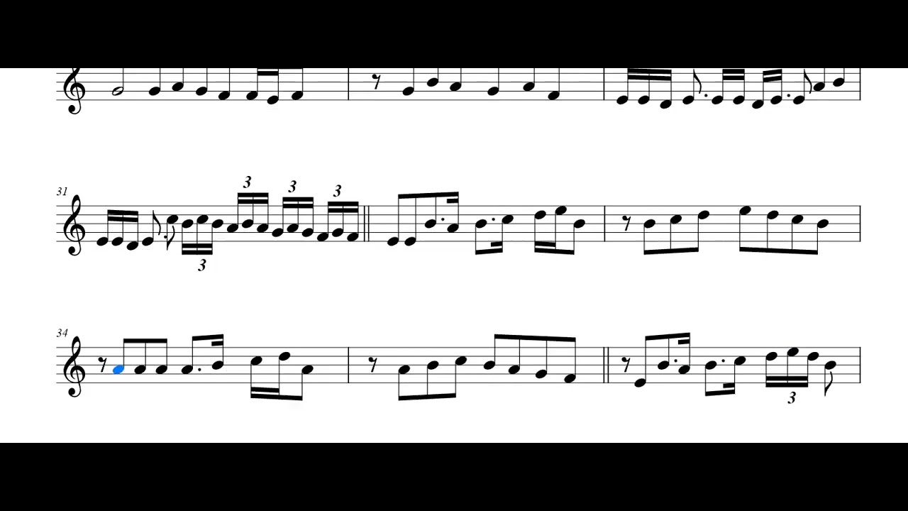 Funda Arar  Benim için üzülme piyano gitar keman nota