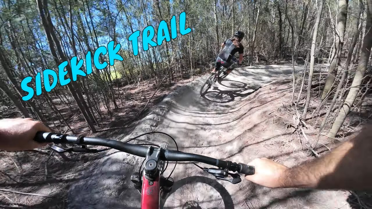 Mountain Biking at 3Rivers Trails (Crossways) - SIDEKICK TRAIL