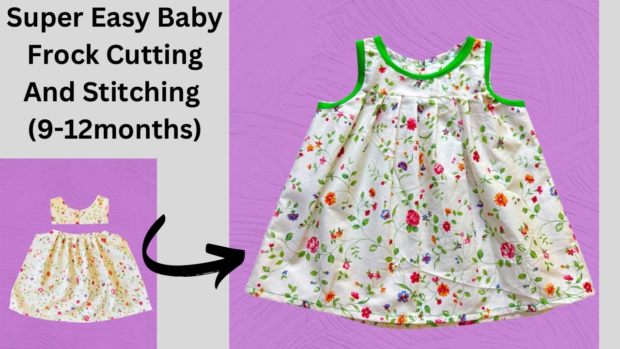 Сделай сам: Милое детское платье (9-12 месяцев). Простой мастер-класс по шитью.