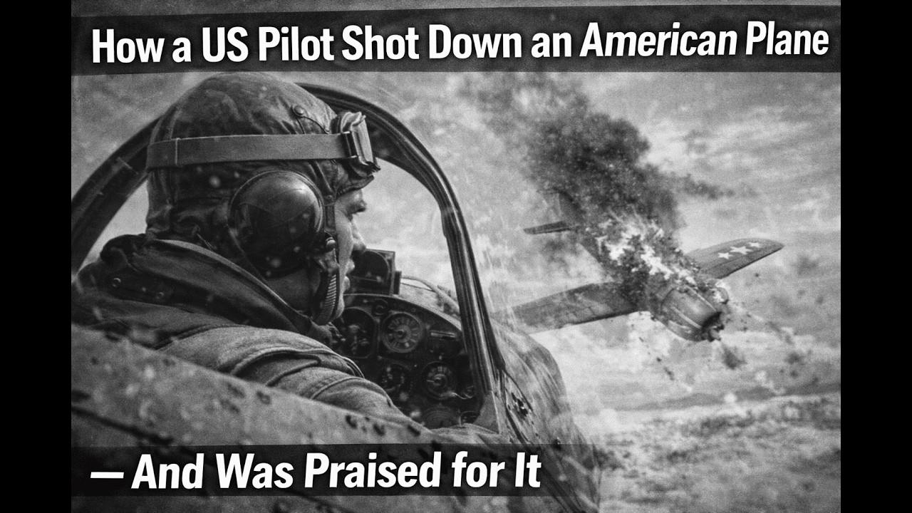 How a US Pilot Shot Down an American Plane — And Was Praised for It