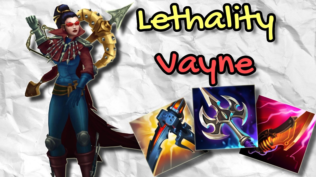 How to play the best Vayne build.