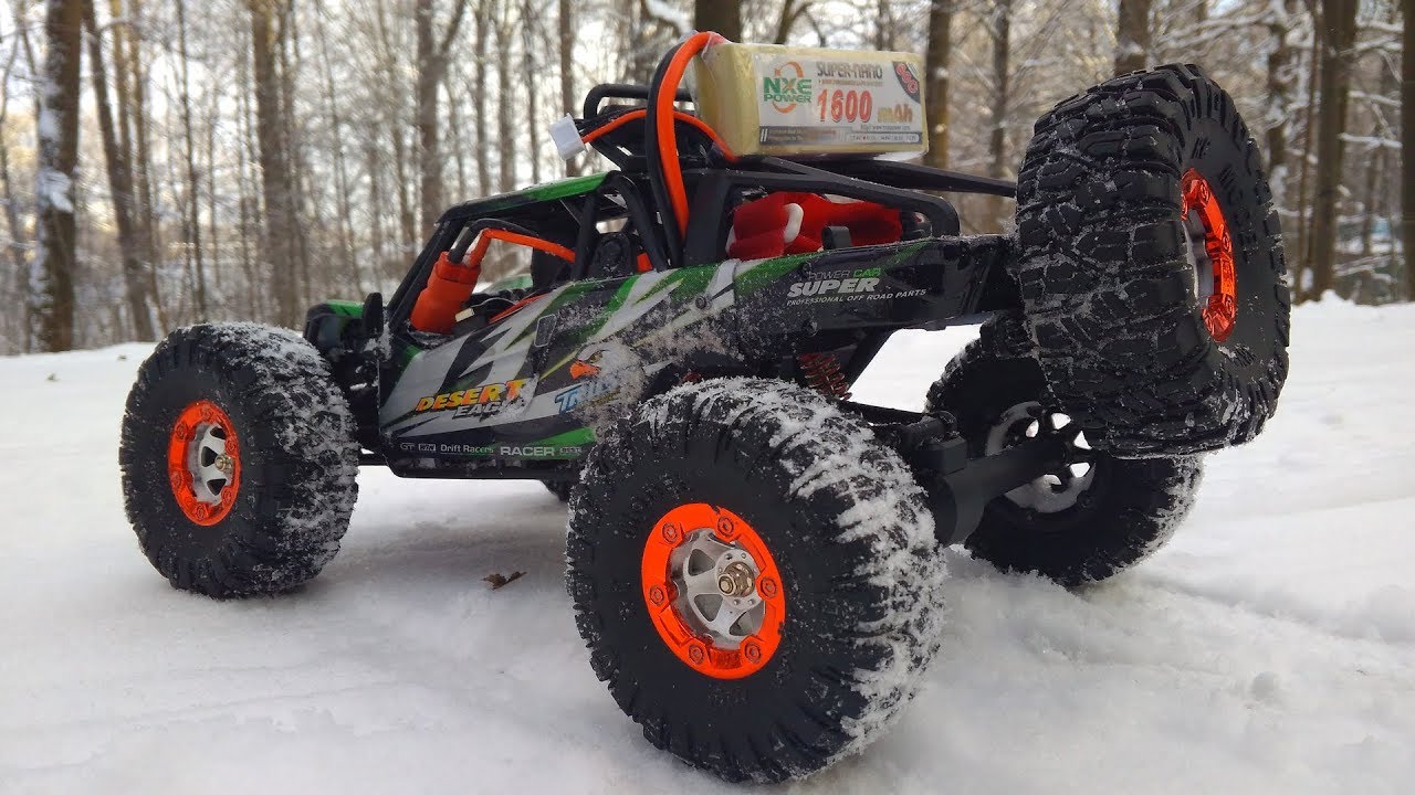 Feiyue FY07 1:12 2.4G 4wd Тест на 3S LiPo