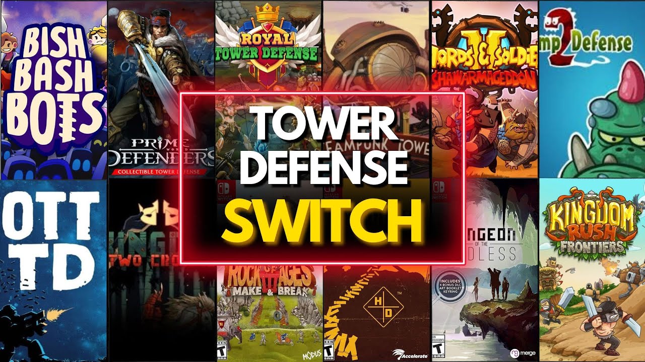 Top 30 Best Tower Defense Games On Nintendo Switch (2025)