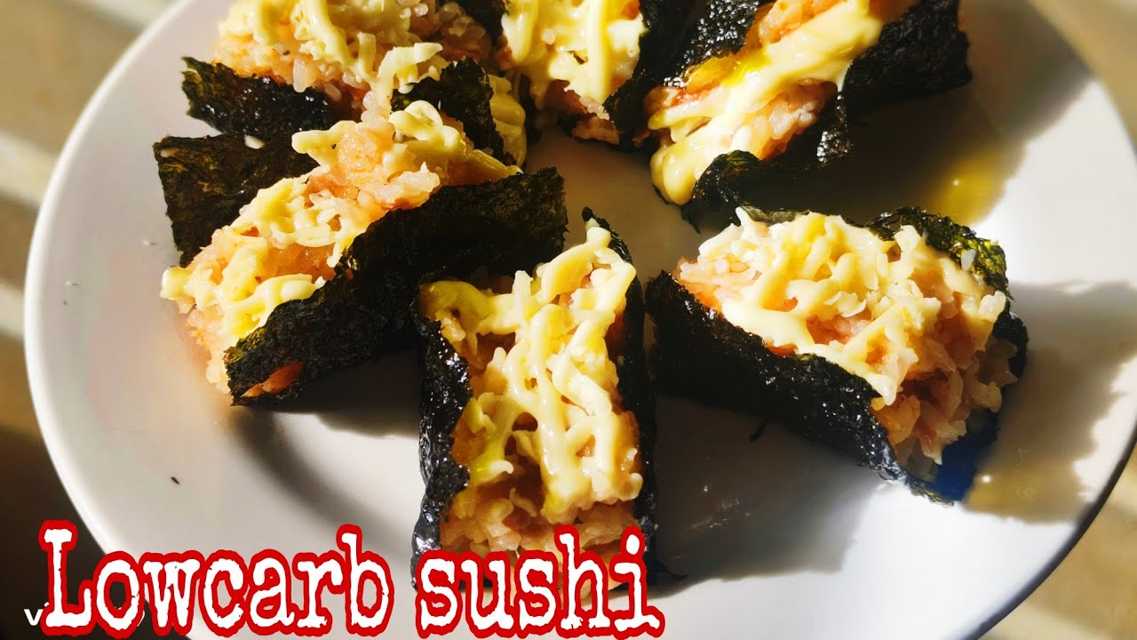 How to make sushi in a lowcarb way| Thess Kit-chen