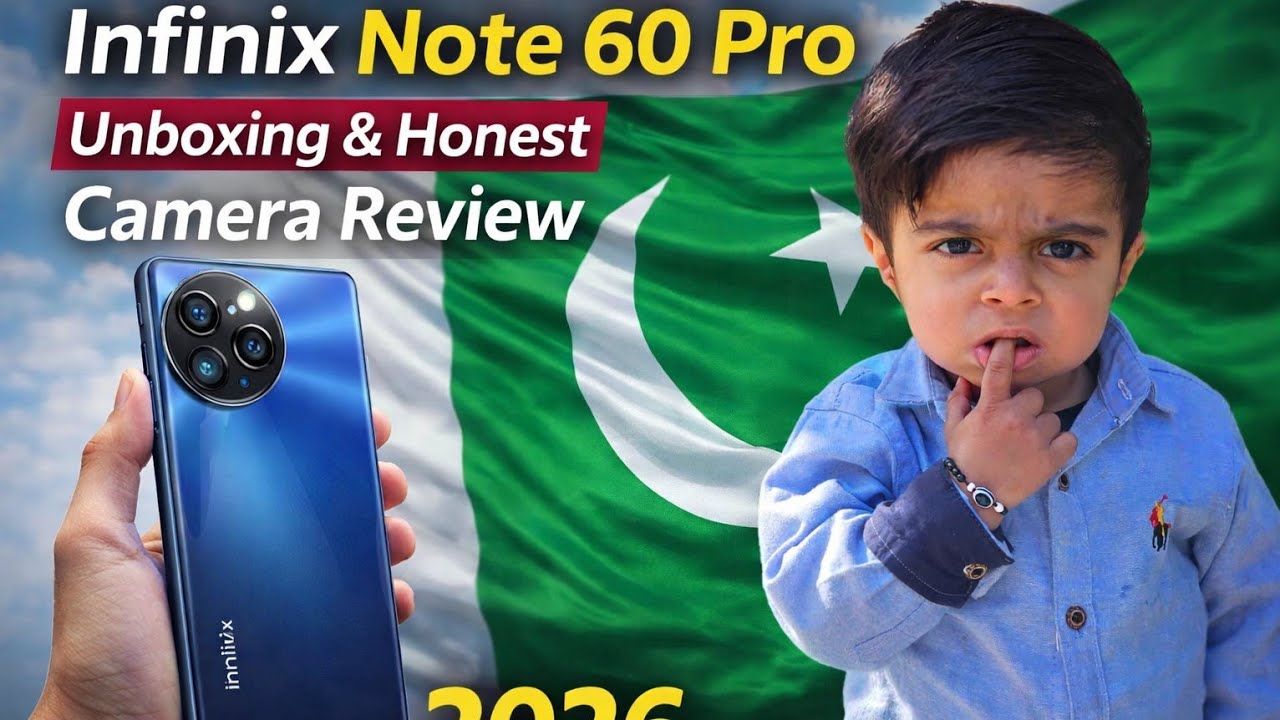 Infinix Note 60 Pro Unboxing & Camera Test 📸 | Best Budget Phone 2026?