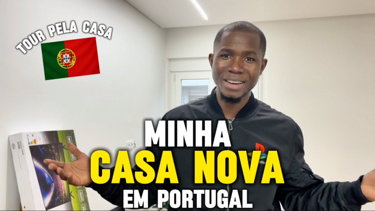 SAÍ DO QUARTO PARA A NOSSA CASA EM PORTUGAL 😭 🏠| Tour pela nova casa 🇵🇹 