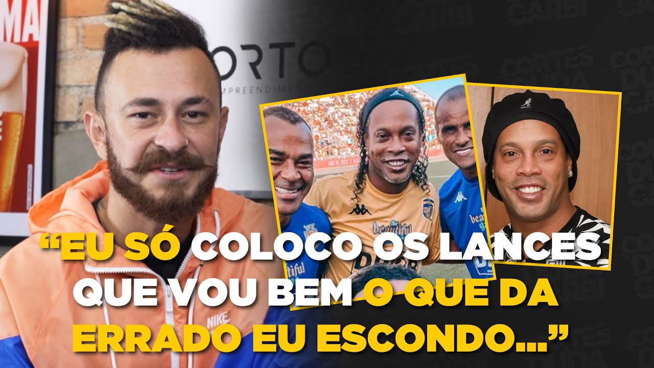 COMO FOI JOGAR COM O RONALDINHO? - FRED do DESIMPEDIDOS  | Cortes Do Duda