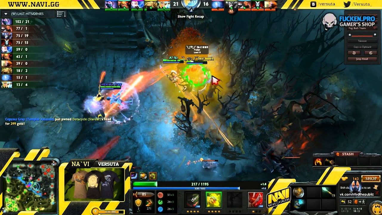 Versuta rage на Pudge