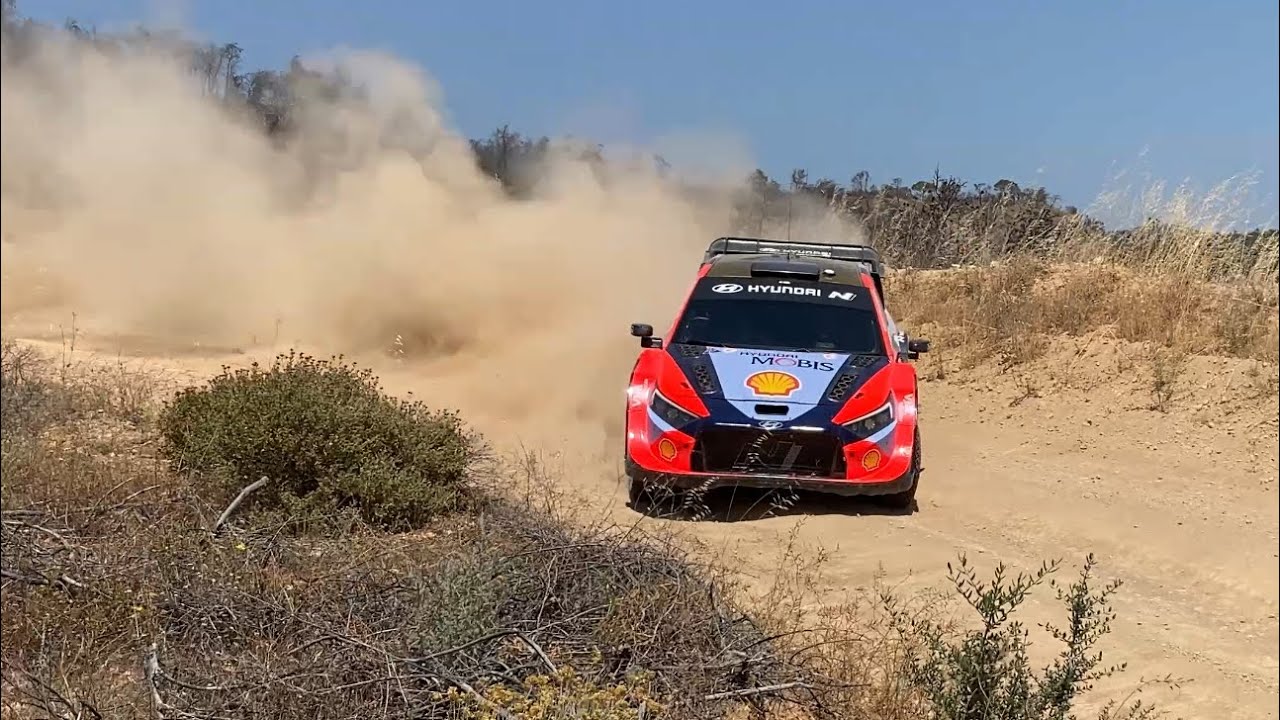 Hyundai test for Acropolis Rally 2025 - Thierry Neuville